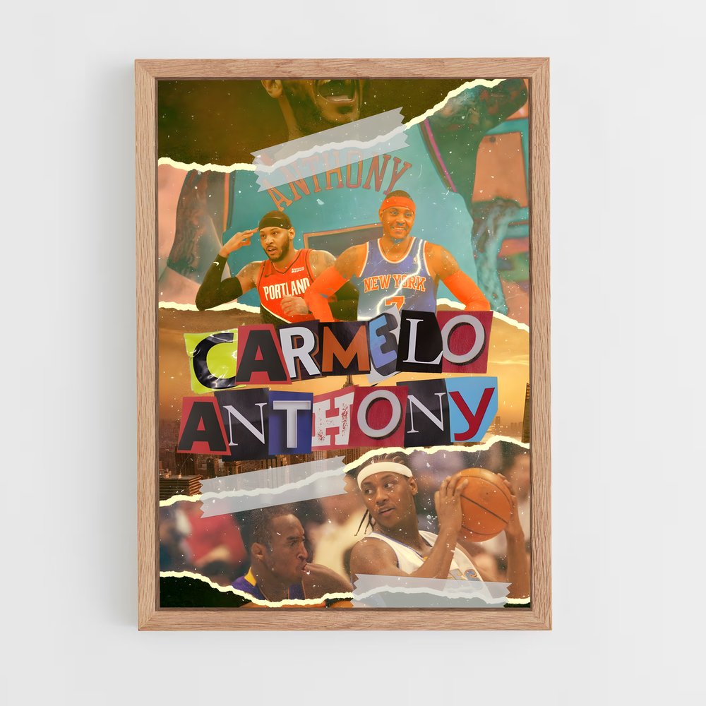 Poster Melo Magic – affiche Basketball (vue 4)